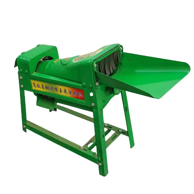 Electric Corn Thresher for Small Household Fully Automatic New Corn Beater Grain Separator Corn Peeling Artifact
