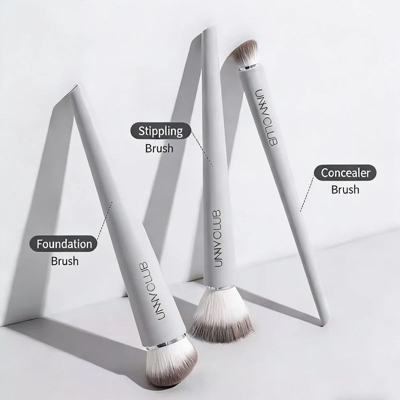 Foundation Brush Concealer Stippling Brush Highlight Blush Eye Makeup Soft Glow Blush Brush Soft Fiber Hair Fashion Face Brush
