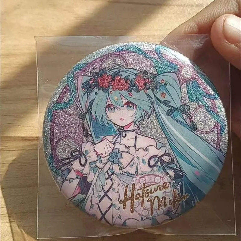 New Hatsune Miku Spring Concert Brooch Anime Character Design Creative High-value Decorative Badge Gift for Friends