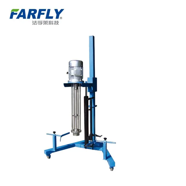 Good quality FSQ lab homogenizer pneumatic lifting mixer homogenizer high sheering machine