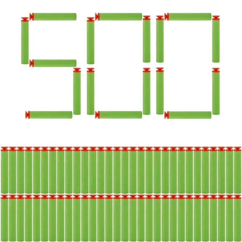 

Green Sucker Head Bullets 7.2cm For Nerf N-strike Elite Series Blasters Foam EVA Refill Darts Kids Toy Guns AccessoriesA