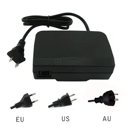 For Nintend N64 EU/US/AU Game Console EU Plug AC Adapter Power Supply Converter Wall Charger Travel Charger Home and Travel Use