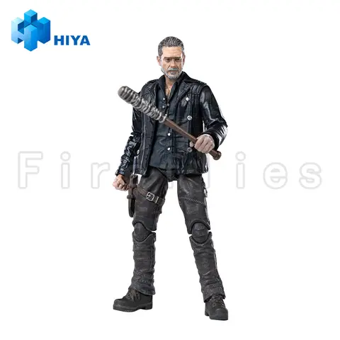Figura de acción HIYA, Mini serie exquisita, The Walking Dead Dead City Negan, juguete de modelo de colección, 1/18