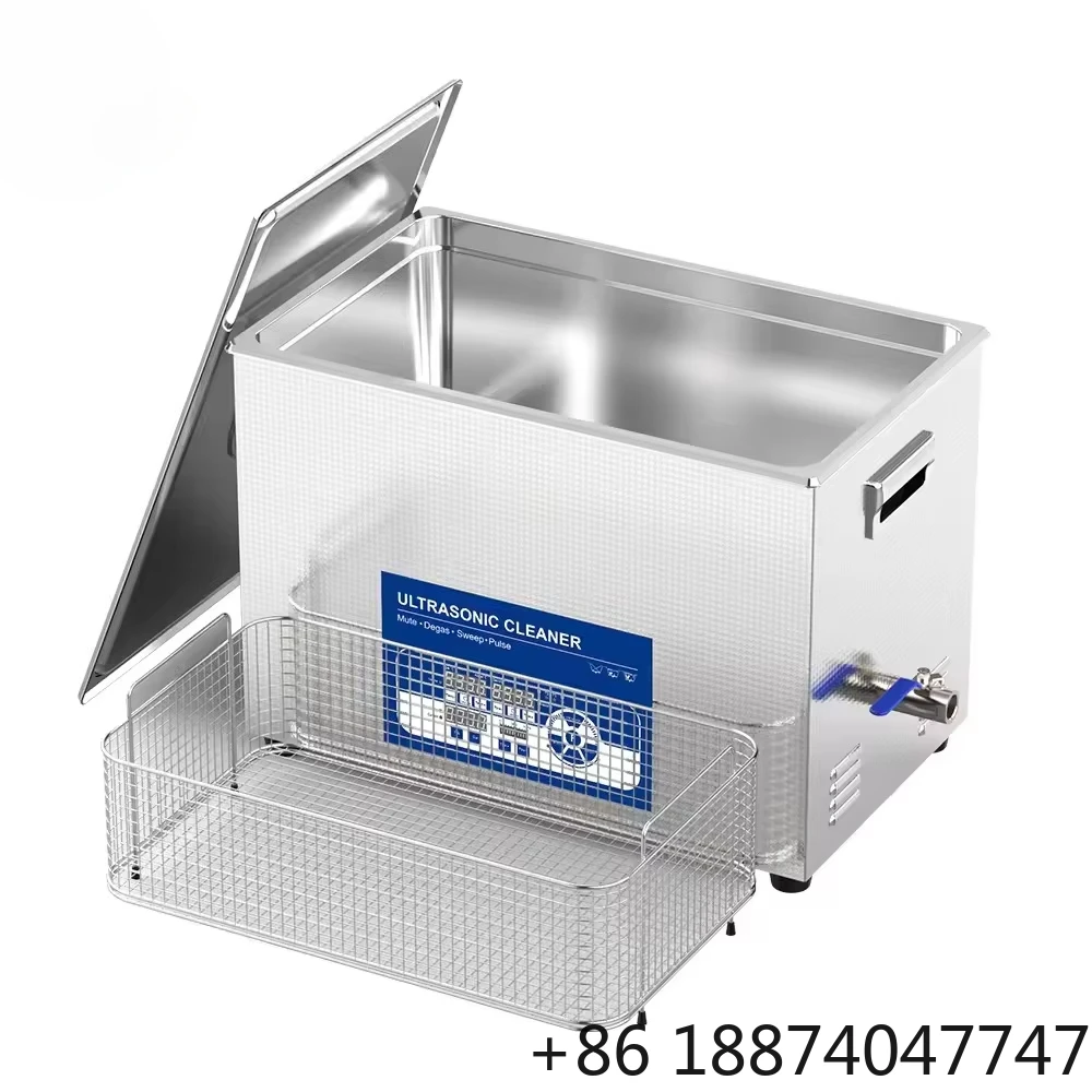

GRANBO 22L Dental Cleaning Equipment Lab Medical Instruments Ultrasonic Cleaner Parts with Mute Sweep Pulse Degas Power Function