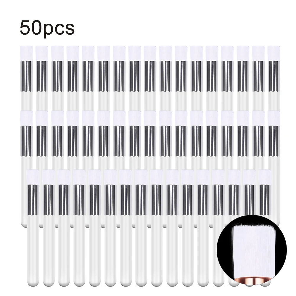 5/20/50/100pcs Eyelash Cleaning Brush Lash Shampoo Brush for Eyelash Extensions Peel Off Nose Pore Blackhead Remover Makeup Tool