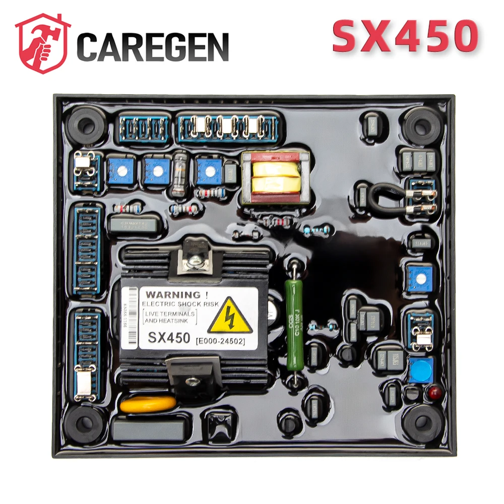 

Автоматический регулятор напряжения для копирования CAREGEN SX450 AVR для запасных частей для бесщеточного генератора переменного тока
