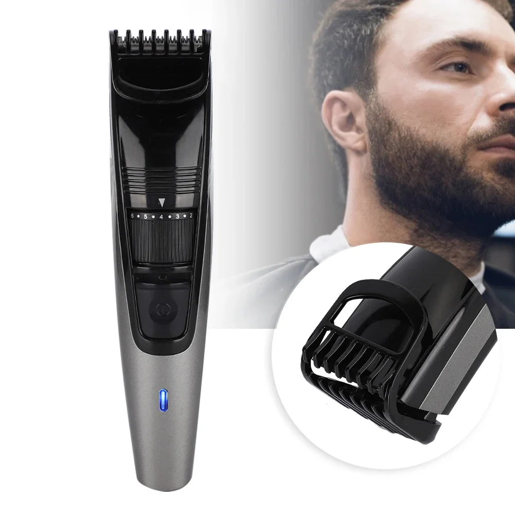 

Self-Service Electric USB Portable Hair Clipper Trimmer Hair Shaver Machine Precision Steel Knife Head Multi level Adjustment