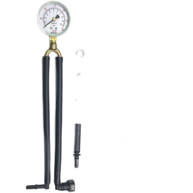 Automobile fuel gasoline pressure gauge Gasoline pressure measuring tool Quick connect oil pressure gauge