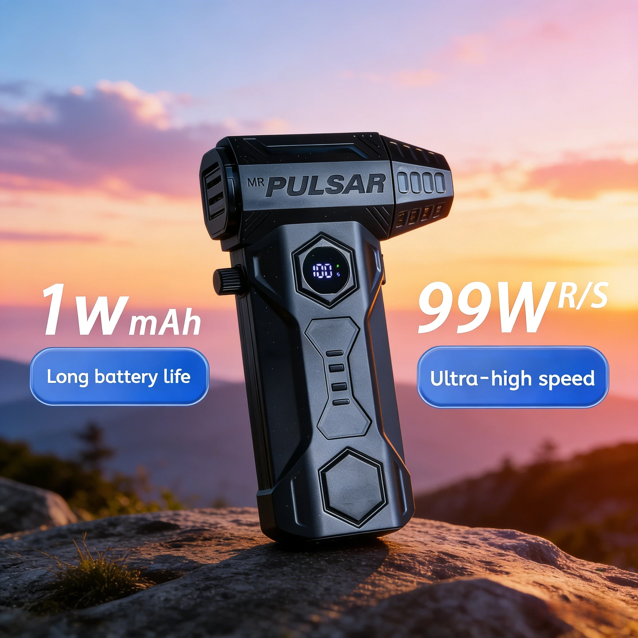 

NEW X11Pro Max | 990000RPM 75m/s Turbo Jet Blower | 10000mAh Brushless Motor