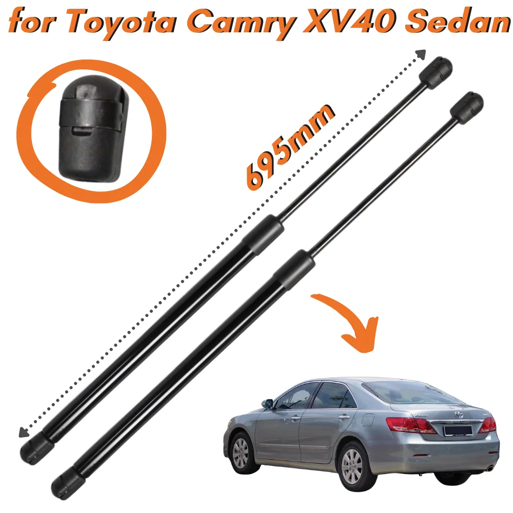 

Qty(2) Hood Struts for Toyota Camry XV40 for Daihatsu Altis Sedan 2006-2013 Front Bonnet Lift Supports Gas Springs Shocks