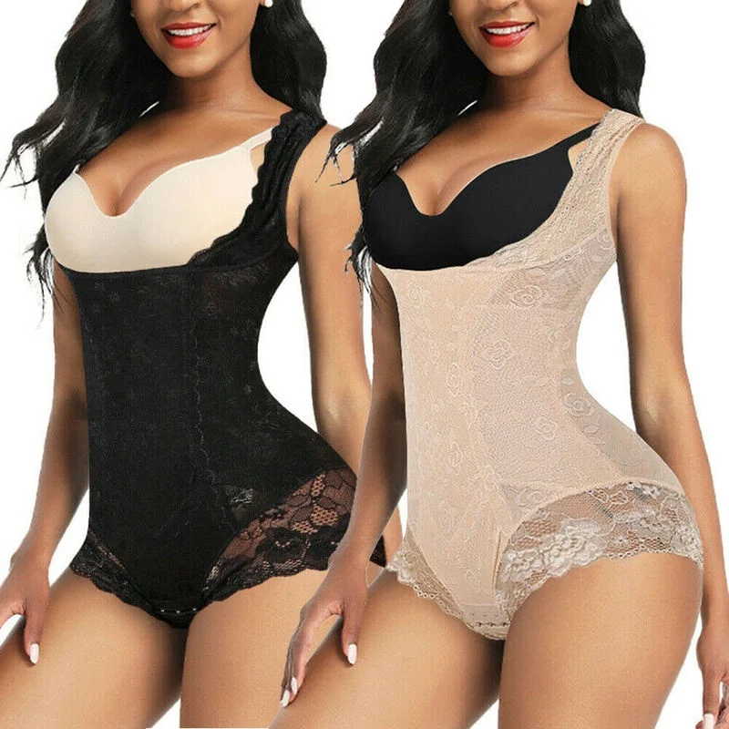 

Bodysuit Women Open Crotch Shapewear Corset Full Body Shaper Modeling Underwear Butt Lifter Tummy Control Panties Lingerie