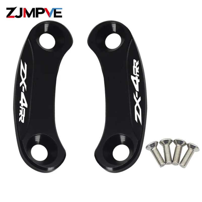 NEW Rear Mirror Hole Cover For ZX-4R ZX-4RR ZX4R ZX4RR 2023-2024 Motorcycle Windscreen Driven Mirror Eliminators Cap zx4r zx4rr - Image 5