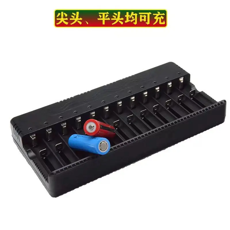 L12 Slot L10 L8 Smart Battery Charger 18650 Lithium Battery Charger for 14500 18500 16340 14500 Smart Lithium Charging 3.7V lion