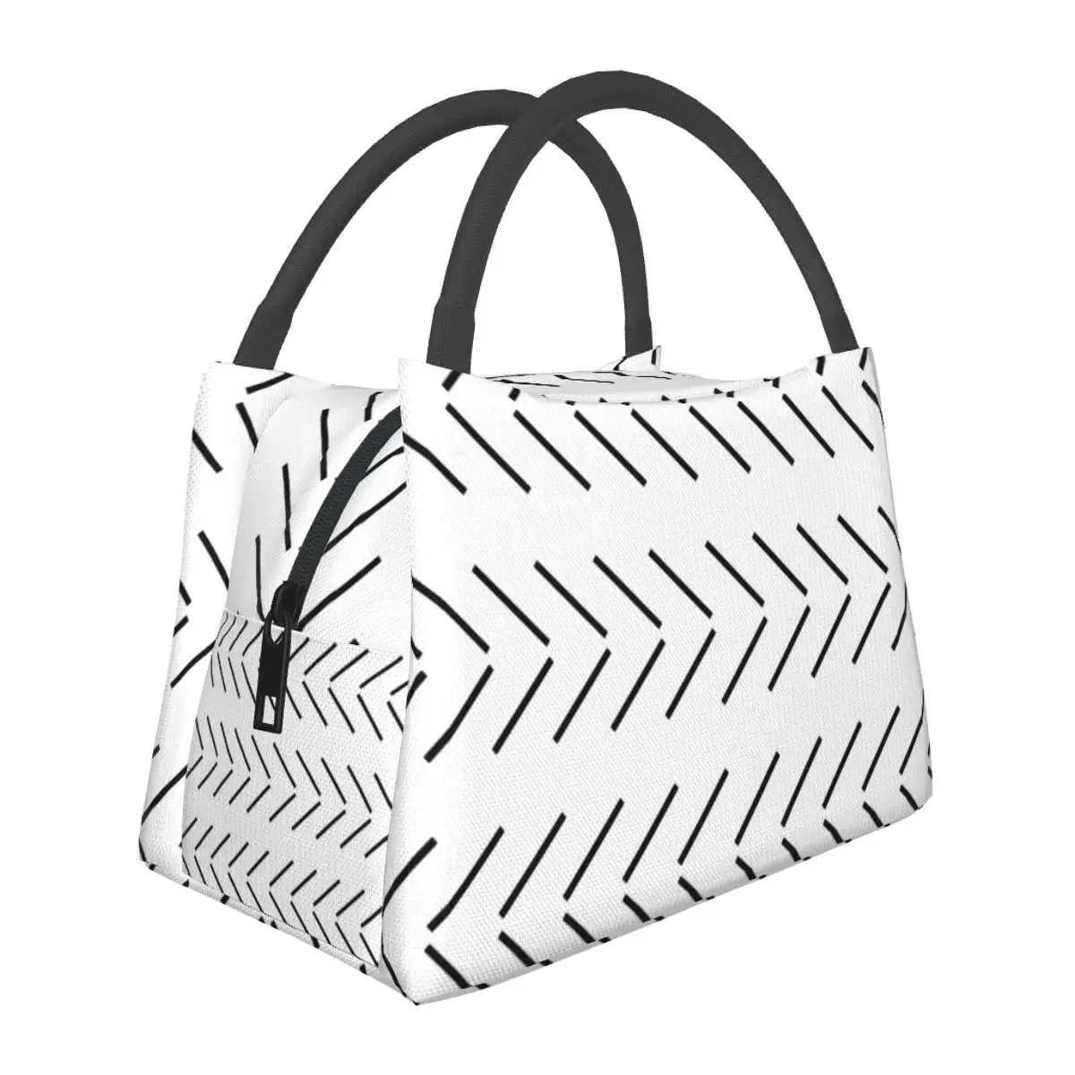 

Африканские грязевые тканевые сумки со стрелками, изолированная коробка для бенто, многоразовая сумка для обеда, сумки для пикника, термосумка-холодильник для женщин и девочек, путешествий