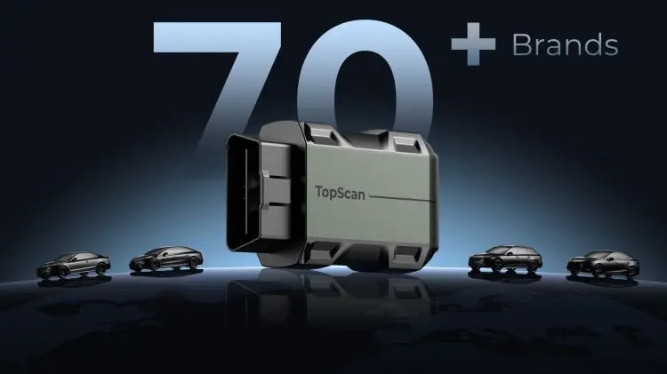 Hot Multifunctional Bluetooth Topscan Pro With Identify Faulty Code Reader Components Auto Comprehensive Diagnostics Scan Tool