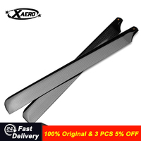 XAERO 325mm 3K Carbon Fiber Main Rotor Blades Pure Black for Align T-REX 450 450L 450 Pro DFC Helicopter RC Parts