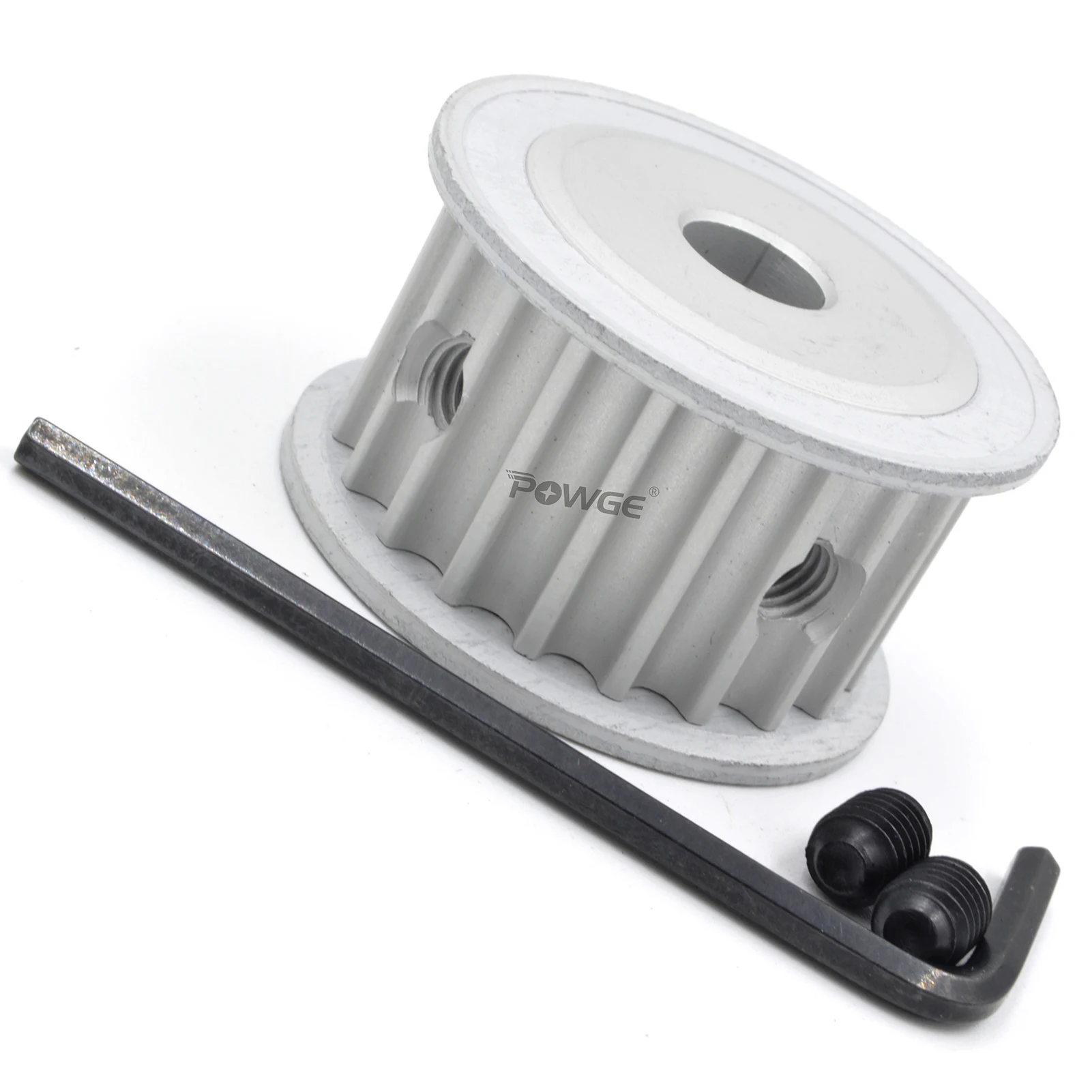 POWGE 24 25 teeth HTD 5M Timing Pulley AF Bore 5/6/6.35/7/8/10/12/12.7/14/15/16/17/25 for HTD5M belt width 10/15/20/25mm 24T 25T