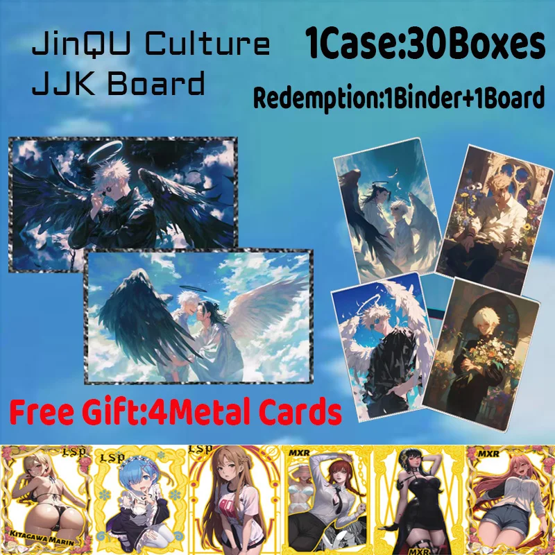 JinQu Culture The Devil's Whisper Board Jujutsu Kaisen Collection Card Multiple Character Acrylic Card Hobbies and Toy Gift