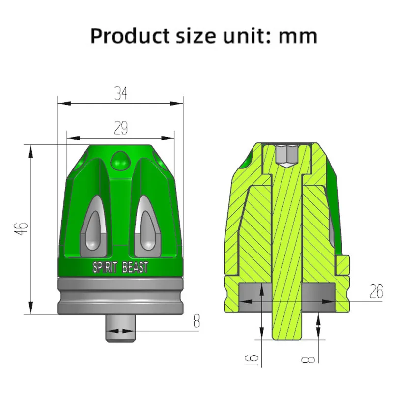 Motorcycle Grip Bar End Weight Balance for Kawasaki Ninja250 300 Ninja400 600 Ninja1000 ZRX1200 ZX10R ZX9R ZX14R ZX6R ZX25R Z900