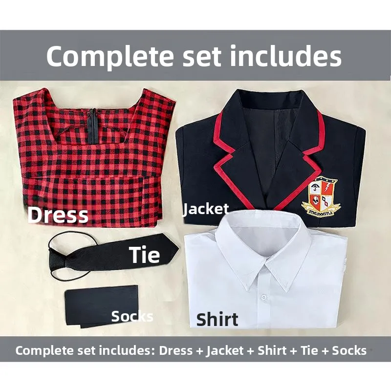 

Anime Raincoat Academy Cosplay Costume Women's School orm Full Set loween Performance Outfit Traditional Chinese Costume