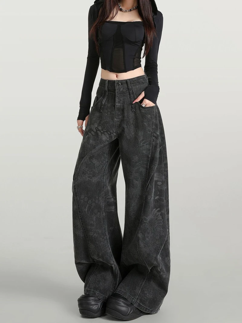 

Брюки-карго женские, высококачественные, четырехсезонные, нейлоновые, атласные, плиссированные, Клубная, для вечеринок, шикарные, блестящие, с блестками, полированный темперамент