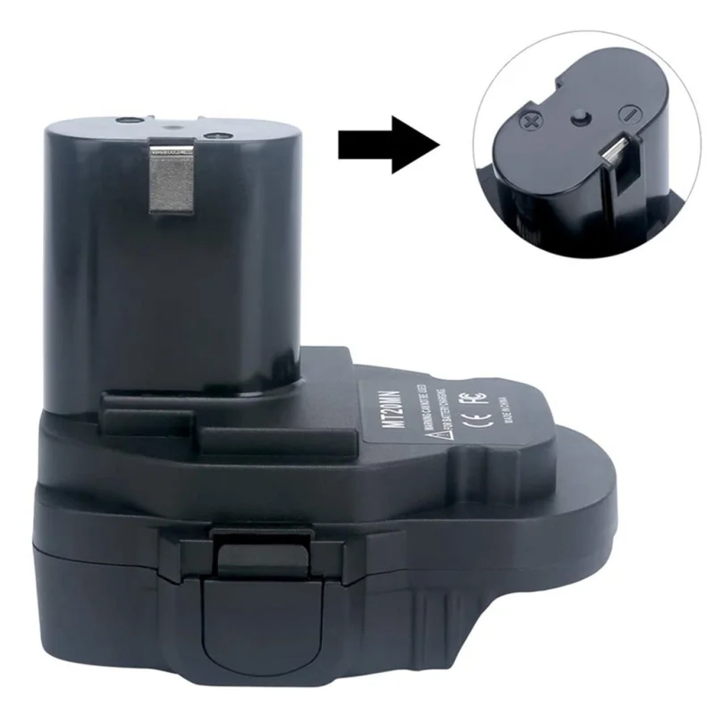 Adaptador Makita MT20MN para baterías litio – conversión herramienta