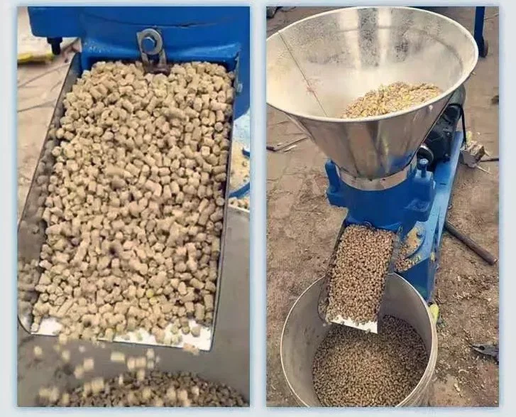 Pig duck rabbit chicken feed production machine poultry livestock pellet machine animnal feed processing machine