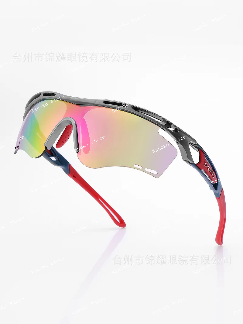 Gafas de ciclismo para deportes al aire libre TR90 gafas de sol resistentes a los rayos UV de película genuina deslumbrantes gafas de sol UV400 para hombres y mujeres