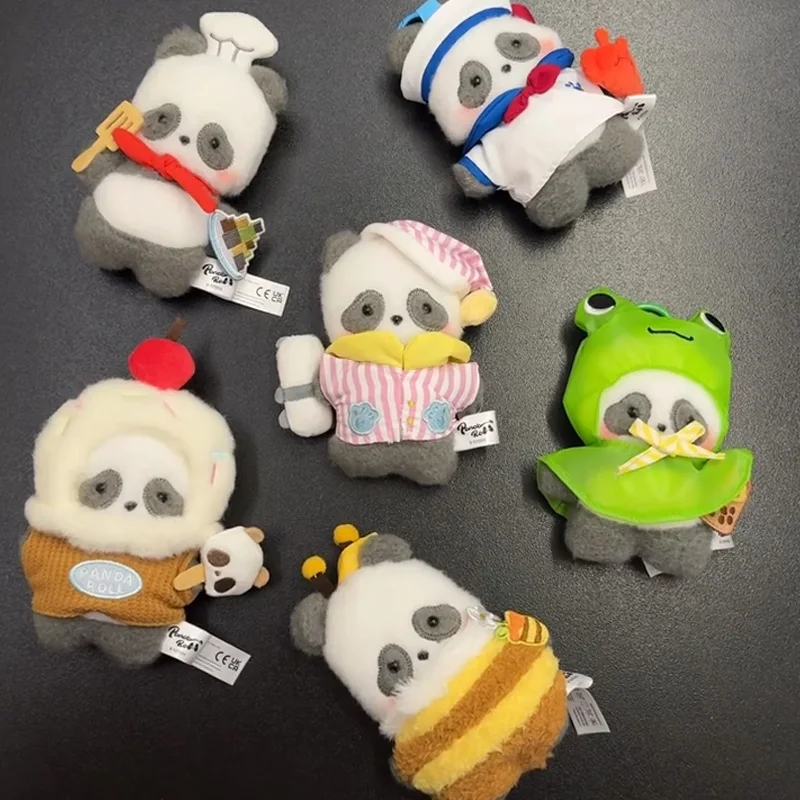 

Новый рулон панды Happy Weekend Series слепая коробка Kawaii модный рюкзак кулон коробка для серфинга рождественские украшения подарки куклы