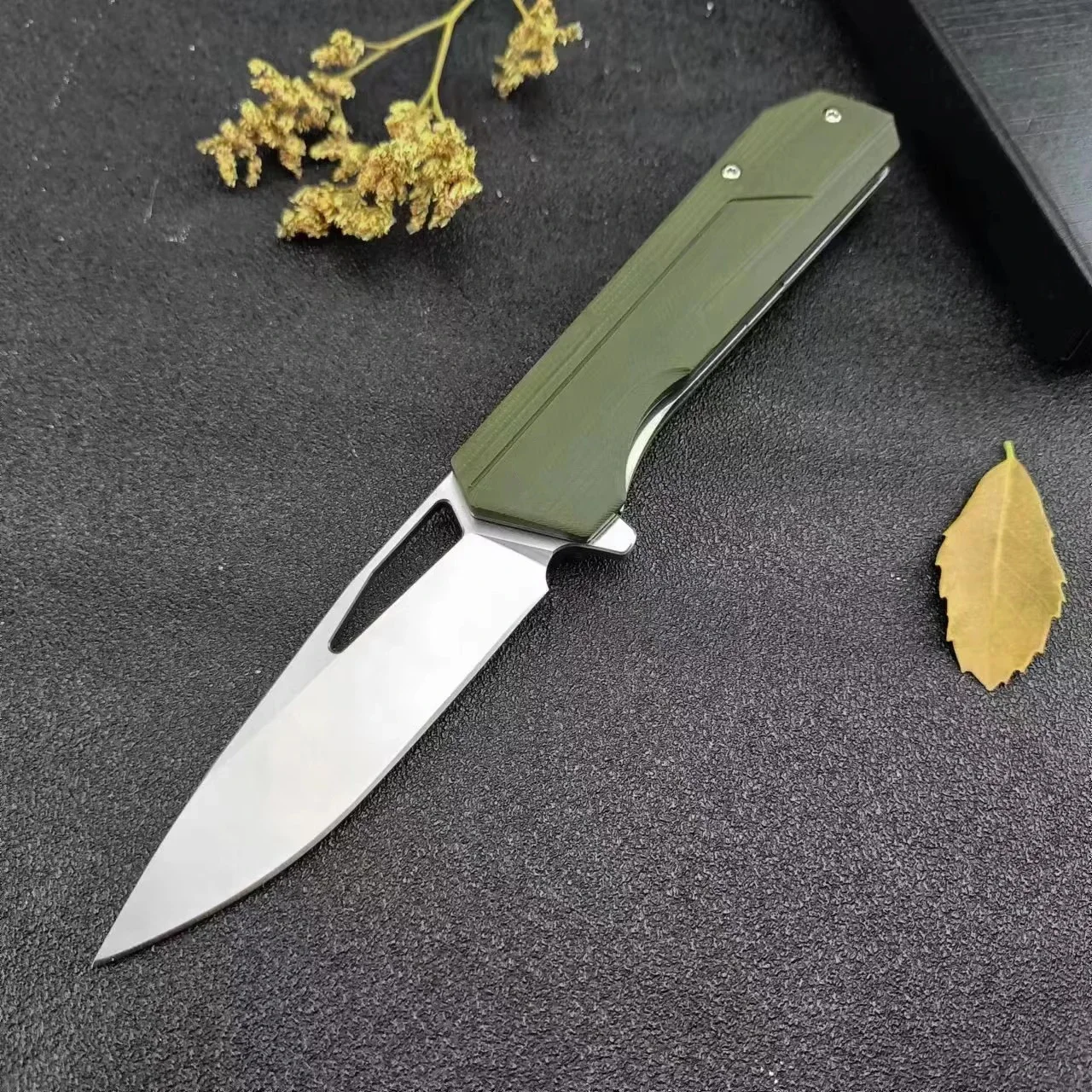 Green Arrow Pocket Folding Knife DC53 Blade G10 Handle Tactical Hunting Camping EDC Survival Tool Knives