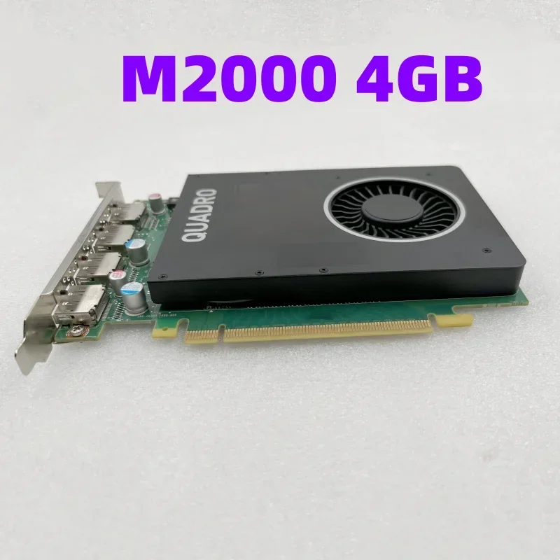 Original  Quadro M2000 4GB/4 * DP Professional Graphics Card Design, Rendering and Modeling 4K