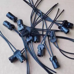 Car W5W lamp socket, bulb socket, T10 width indicator light, small light, reading outline, license plate, bulb socket, modified