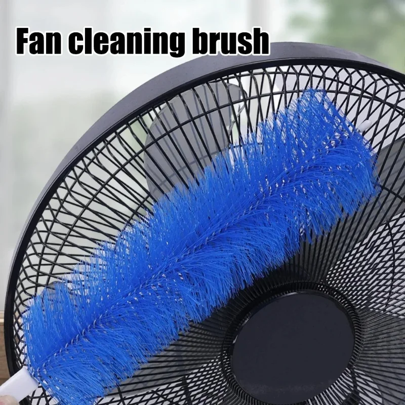 3pcs Fan Brush Bendable Microfibre Duster Household Dust Remover Cleanning Brush for Air-conditioner Furniture Shutter Cleaner