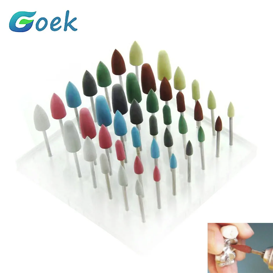 

7/10/42pcs Dental Universal Polishing Burs 7 Colors for Smoothing Porcelain Ceramics Hard Metal Acrylic Dentistry Grinding Head