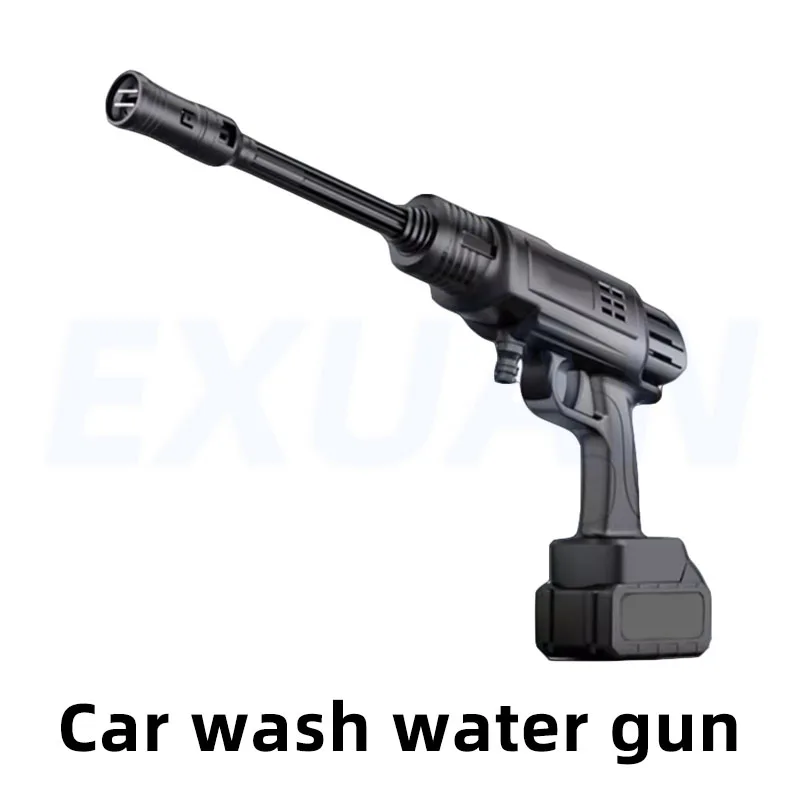 Wireless Car Washing Machine for Home Use Portable Charging Car Washing Water Gun Strong Boosting Water Pump Cleaning Machine