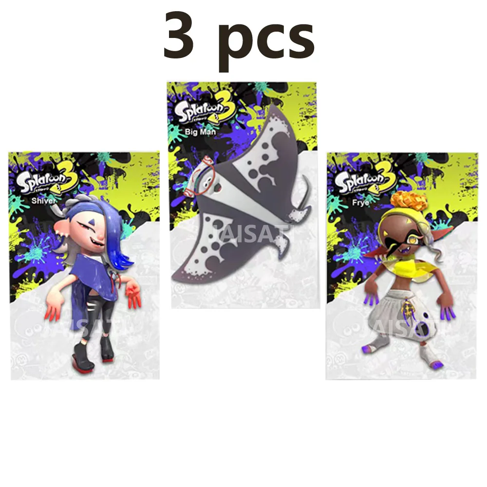 New Deep Cut amibo card amxxbo Splatoons 3 amxxbo Shiver Big Man Frye Splatoons ns switch NFC rfid card Splatoons 1 - 3 Linkage