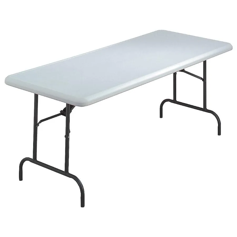 

Iceberg 65323 IndestrucTable Classic Folding Table 30"x72" Platinum Granite