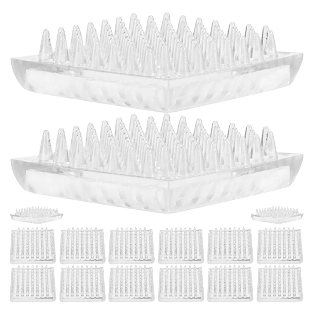 

16pcs Non Slip Transparent Furniture Pads for Hardwood Floors Carpet Chair Leg Protectors Stable Fit Enhanced Grip Easy