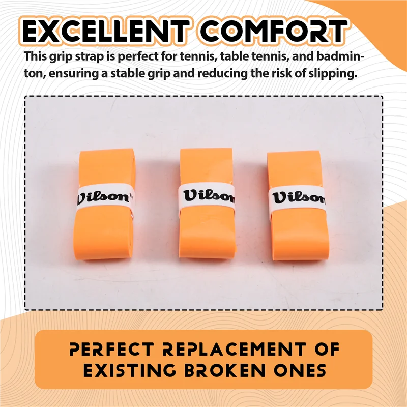 B93B-For Vilson Tennis Overgrip ماصة للعرق غراء يدوي لتنس الريشة ماص للعرق غراء يدوي لتنس الريشة #2