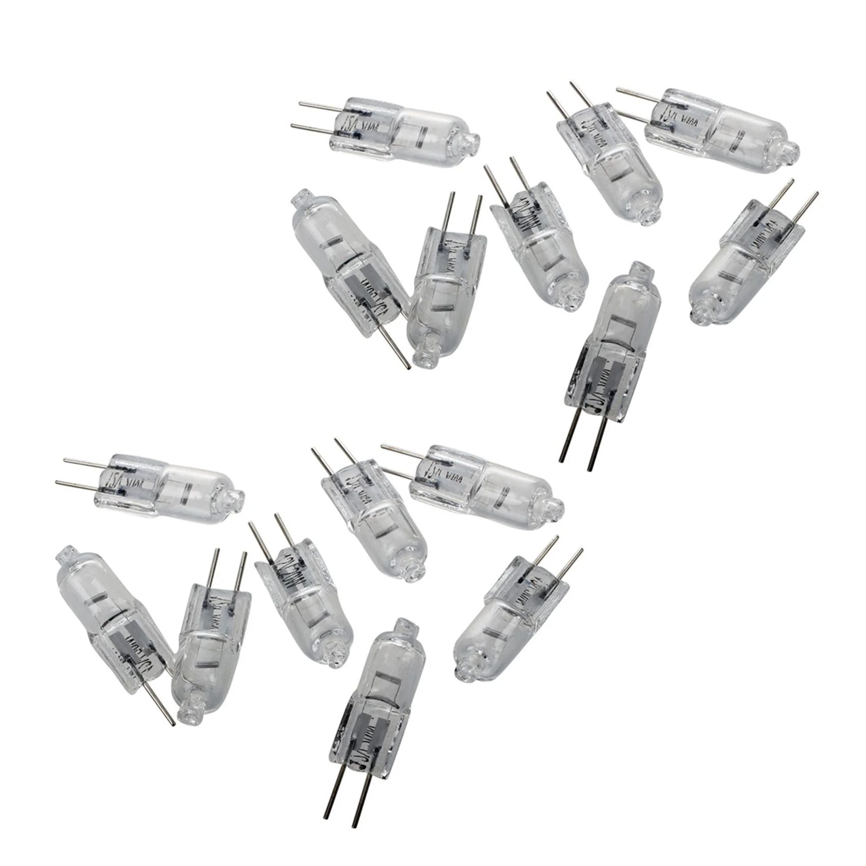 

A47U 12V 20W Halogen Bulb Warm White Light Lamp Bi-Pin Base 16 Pcs