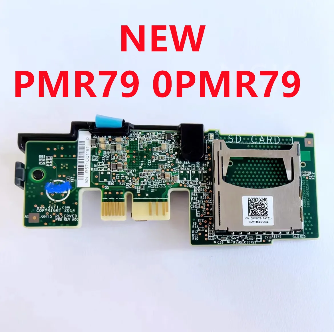 NEW PMR79 0PMR79 FOR Dell PowerEdge R430 R630 R730XD Dual SD Flash Card Reader Module iDRAC