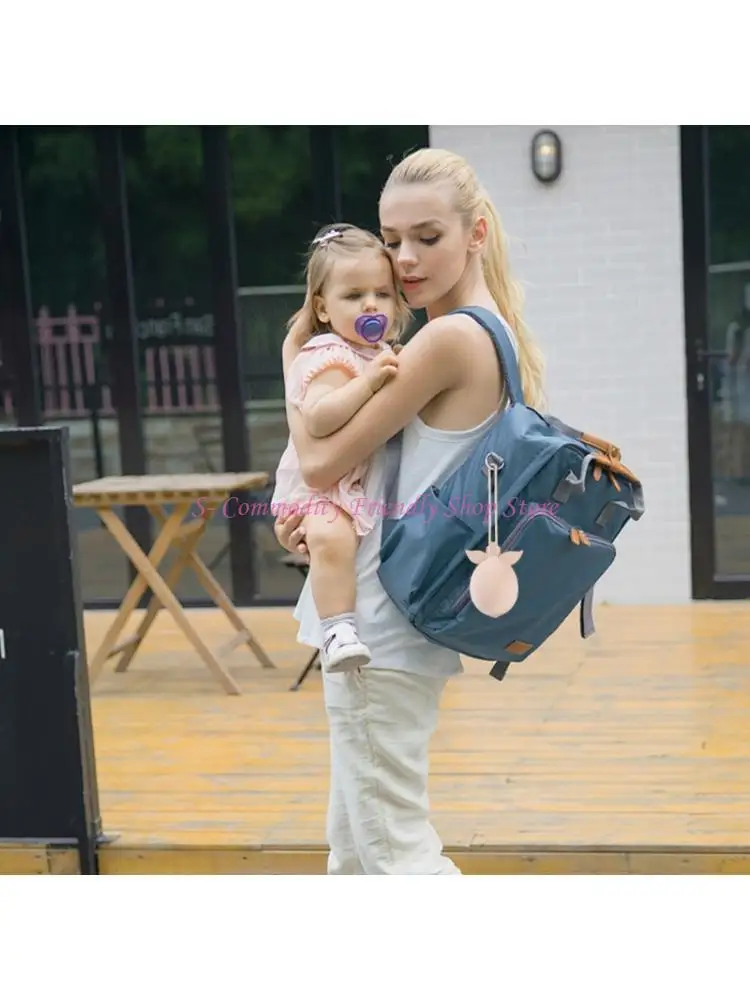 85AE Cartoon Fruit Earphone Bag Lovely Pacifier Box Soother Organiser for Infants