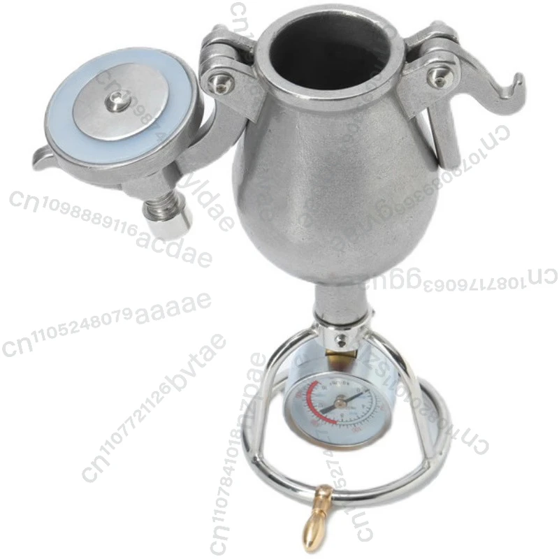 

Mini Home Old Popcorn Maker Hand-cranked Puffed Rice Corn Making Machines 304 Stainless Steel