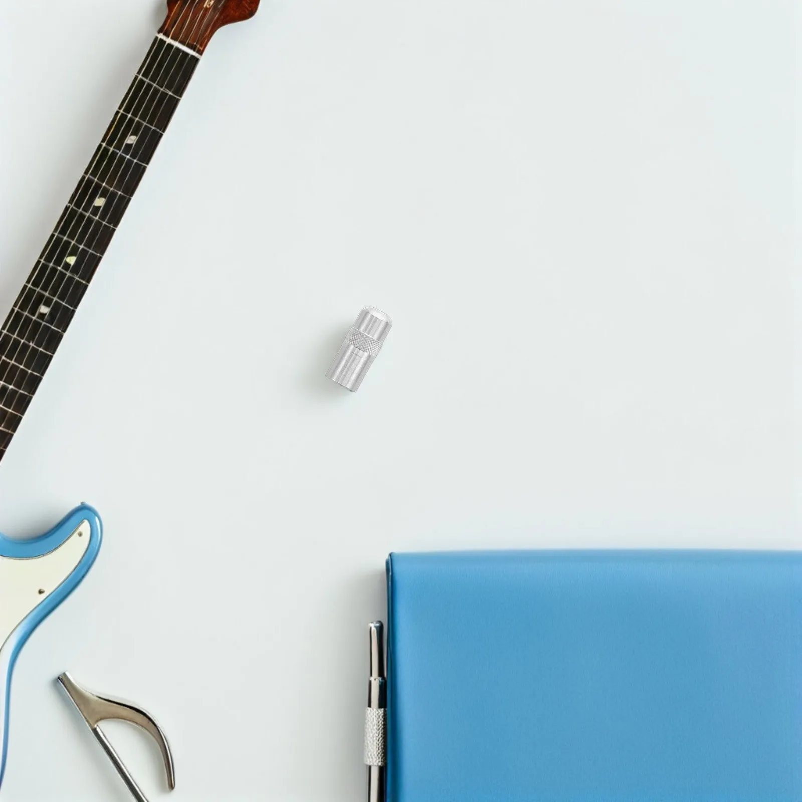 

30mm Aluminum Guitar Pickup Ferrule Vintage Style High Precision Endpin Adapter Enhances Tonal Performance for