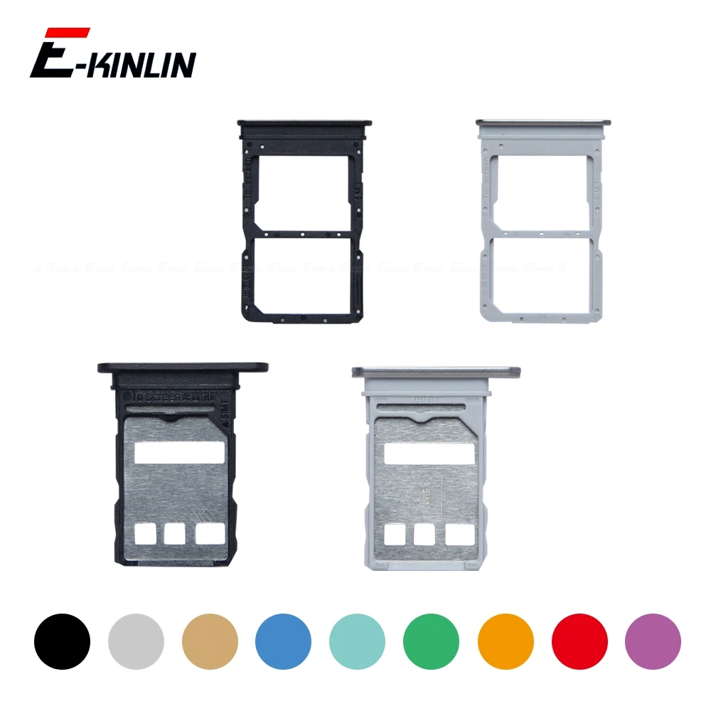 Sim Micro SD Card Socket Adapter Container Connector Holder Slot Tray Reader For HuaWei Honor X40 GT X40i X50i Plus