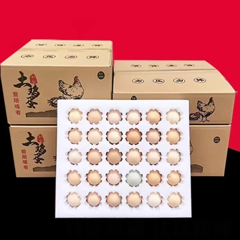 Pearl Cotton Egg Tray Gift Box Anti Fall Measures Express Mail Pack Earthquake Resistance Duck 's Egg Protection Tray Foam Boxes