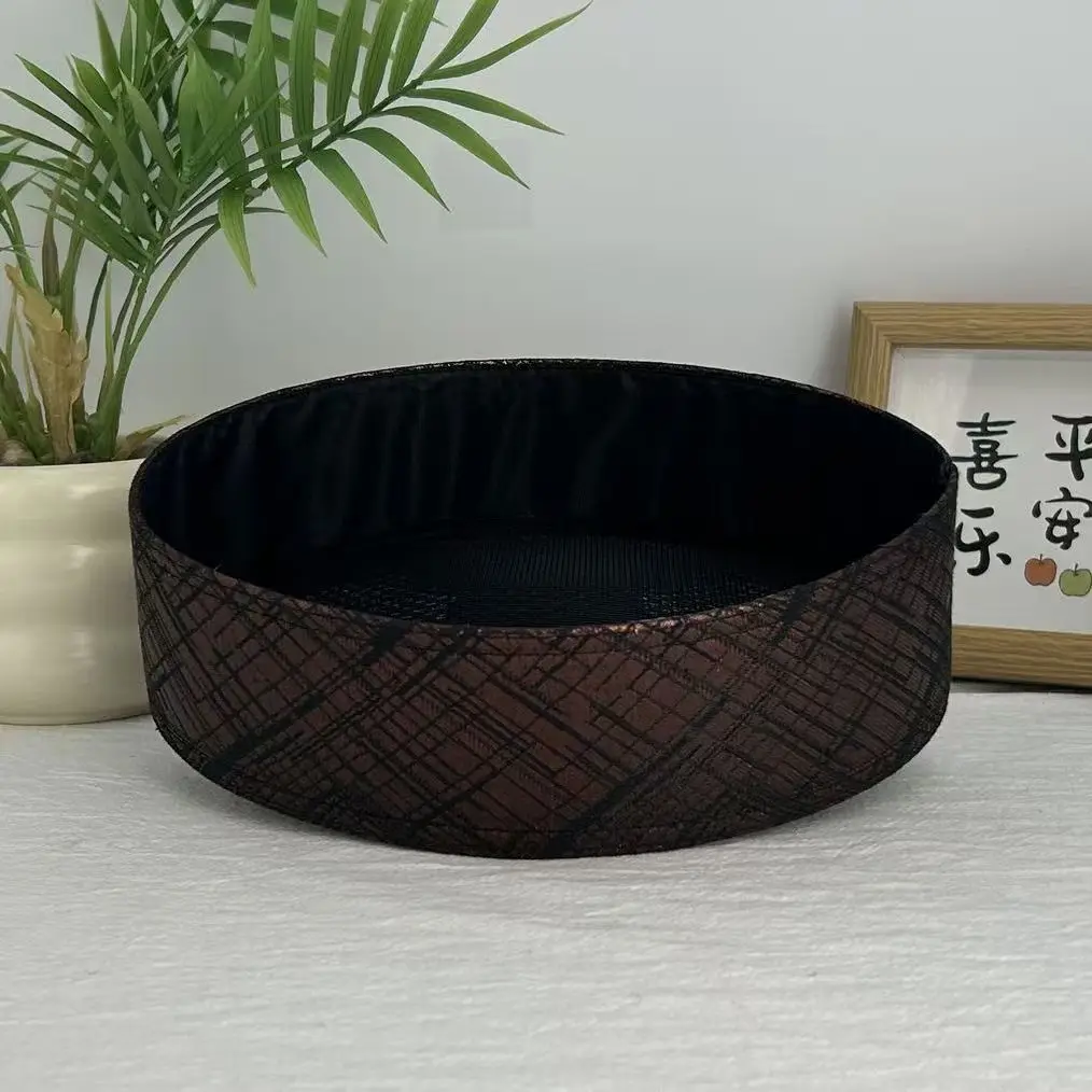 Muslim Boat Hats for Men Luxury Eid Prayer Hat Ethnic Islamic Wedding Party Gift Bonnet Dubai Saudi Quality Caps Turban