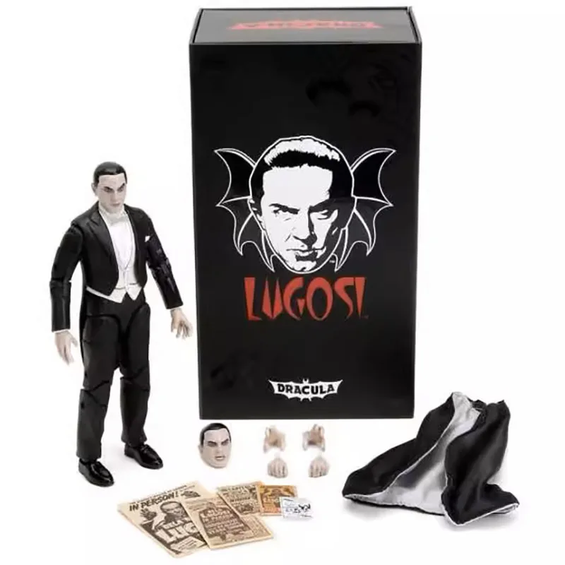 

Horror Of Dracula Figure Universal Monsters Action Figuras Anime 7-Inch Collection Movable Model Doll Toys Original Kids Gift