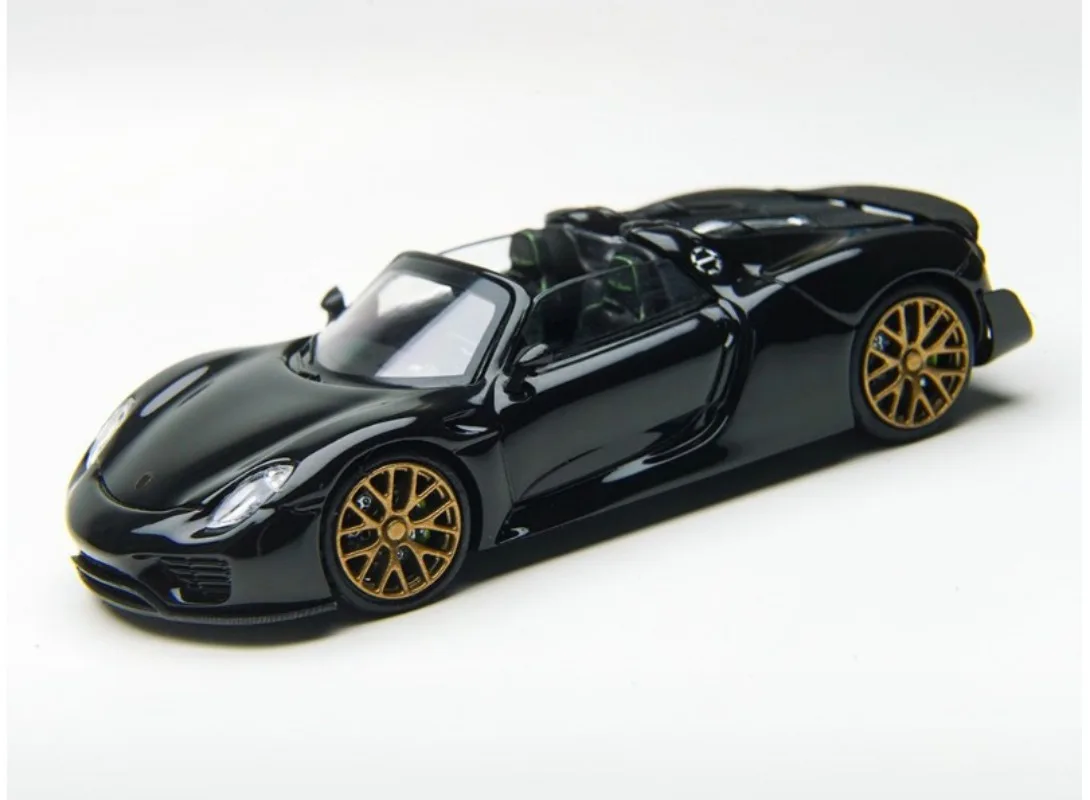 TM Diecast 1/64 مقياس بورش سبيكة نموذج سيارات بورش 918 اللعب مع الصندوق الأصلي لعبة سيارات لعبة
