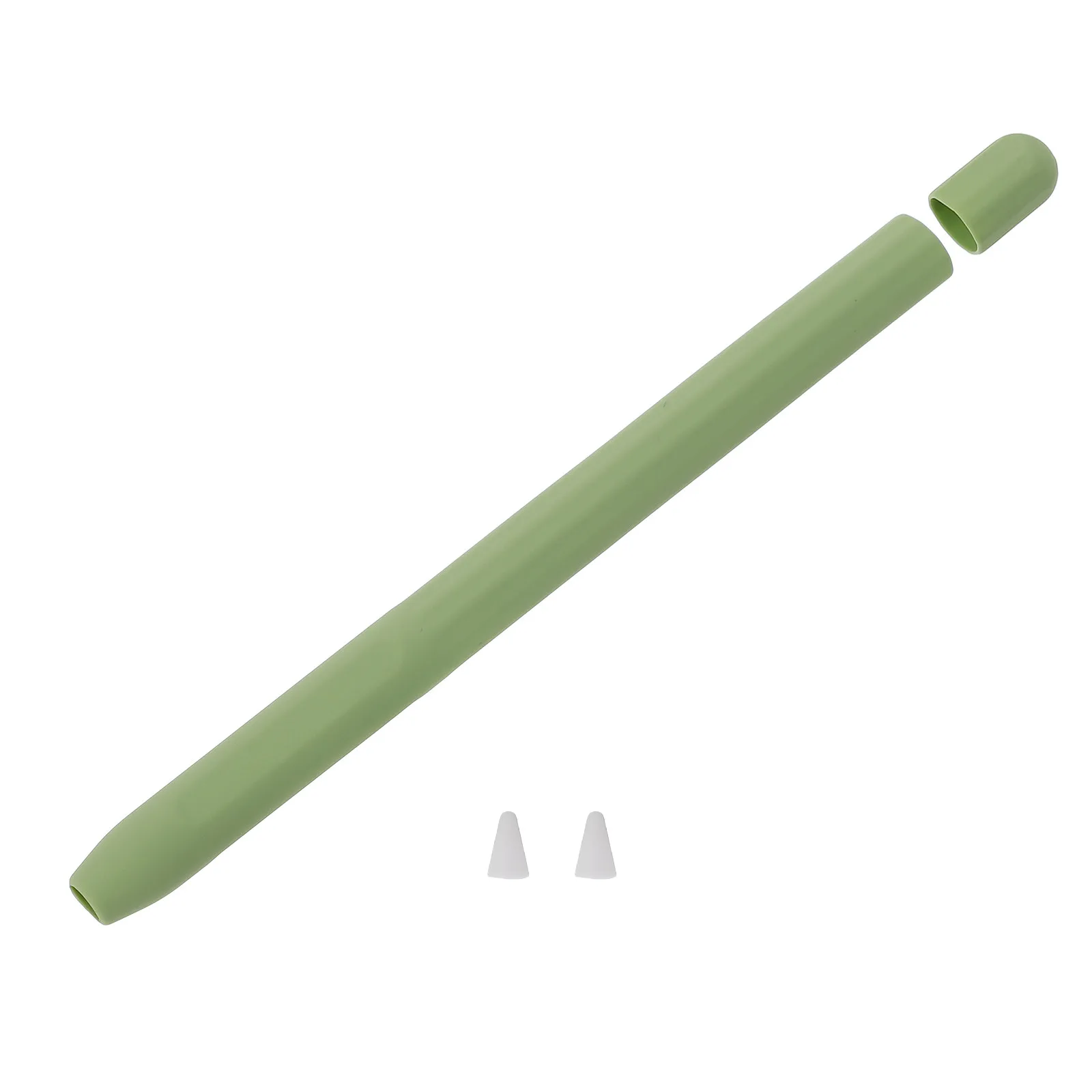 

Carrot-Themed Silicone Stylus Pen Protector Sleeve for Pencil 2 Universal Stylus Pens Anti-Fall Anti-Roll Protective Cover